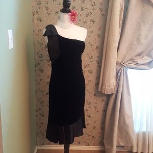 Vintage 1980's Black cocktail dress